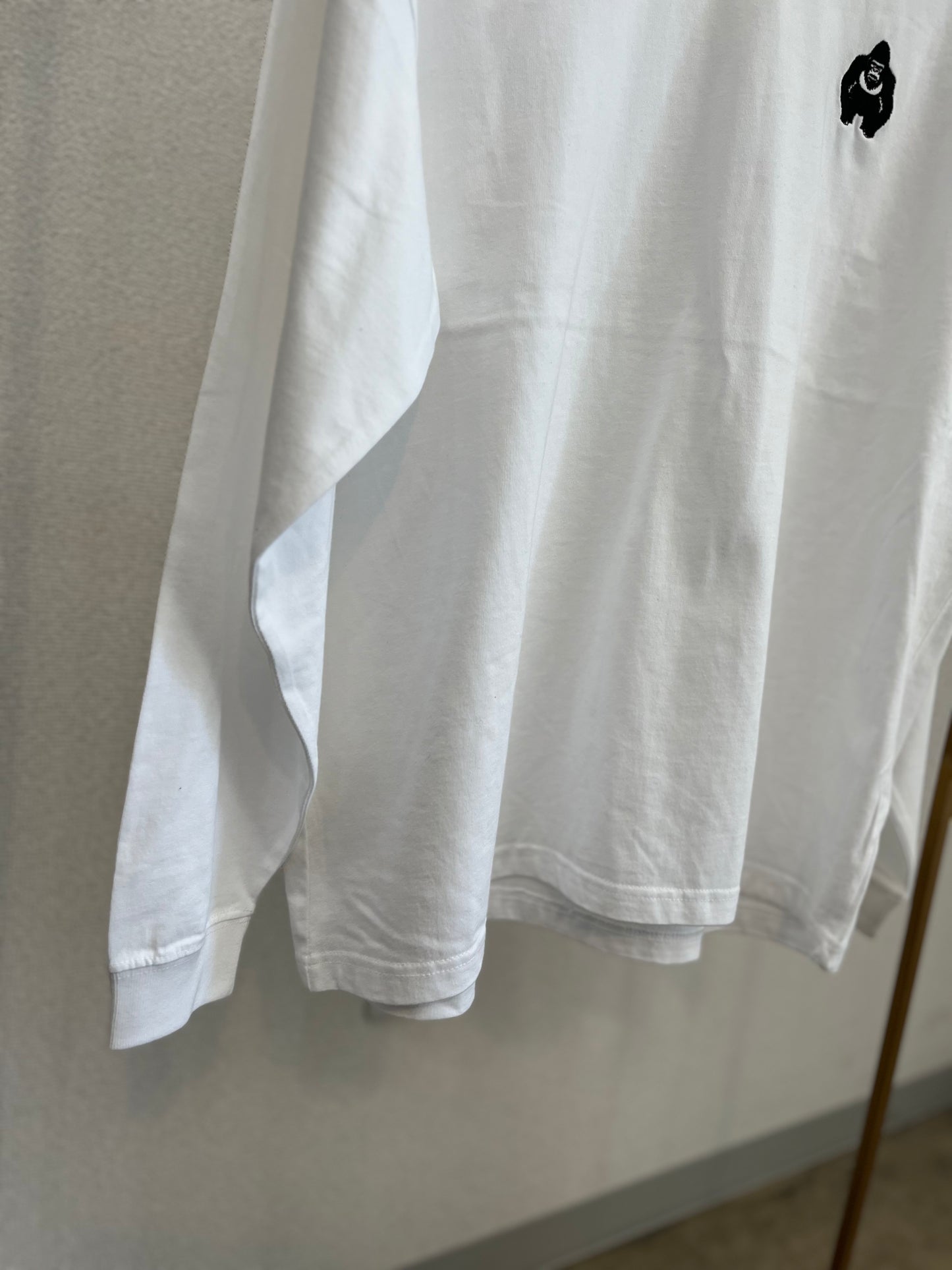 刺繍ゴリラ ビックシルエットロンT