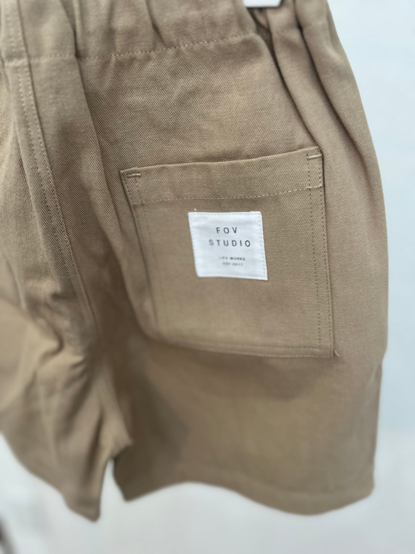 ワンタック ショートパンツ