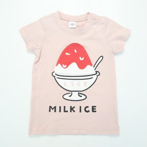 しろくまアイス 半袖Tシャツ