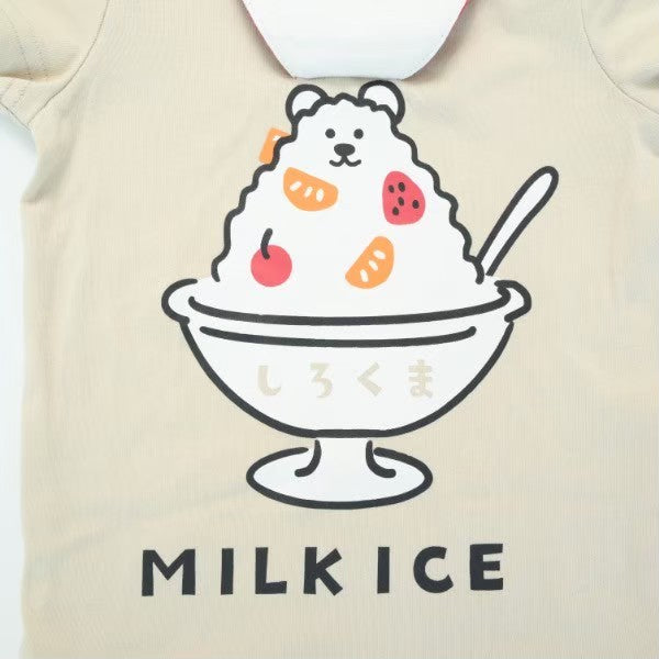 しろくまアイス 半袖Tシャツ