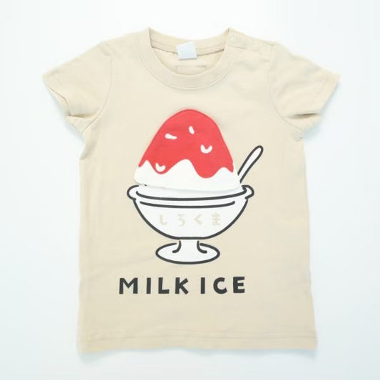 しろくまアイス 半袖Tシャツ